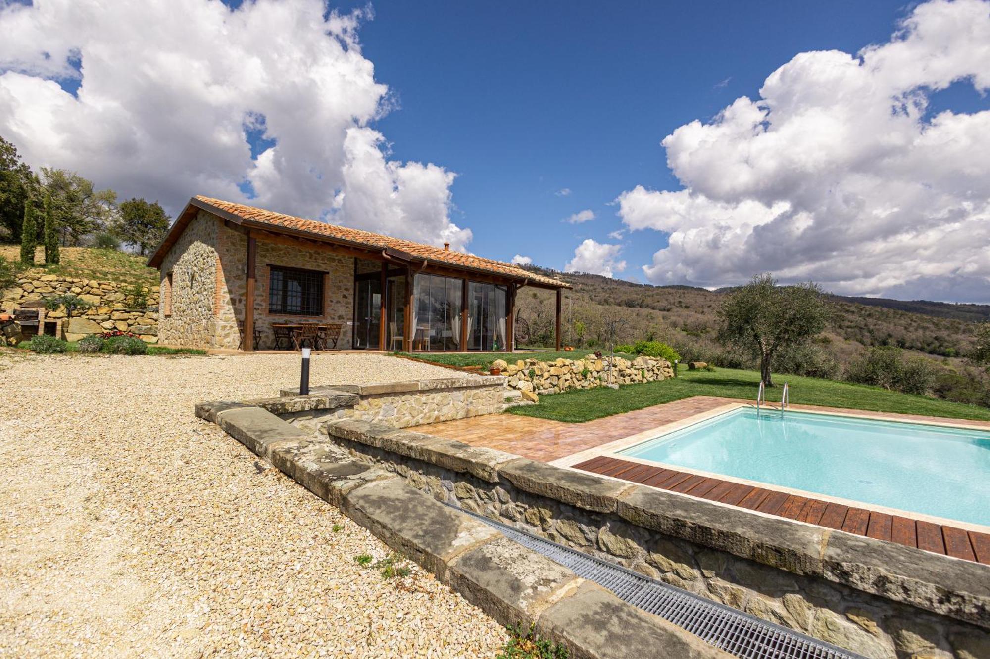 Di Colle In Colle - Country House With Private Pool 투오로술트라시메노 외부 사진