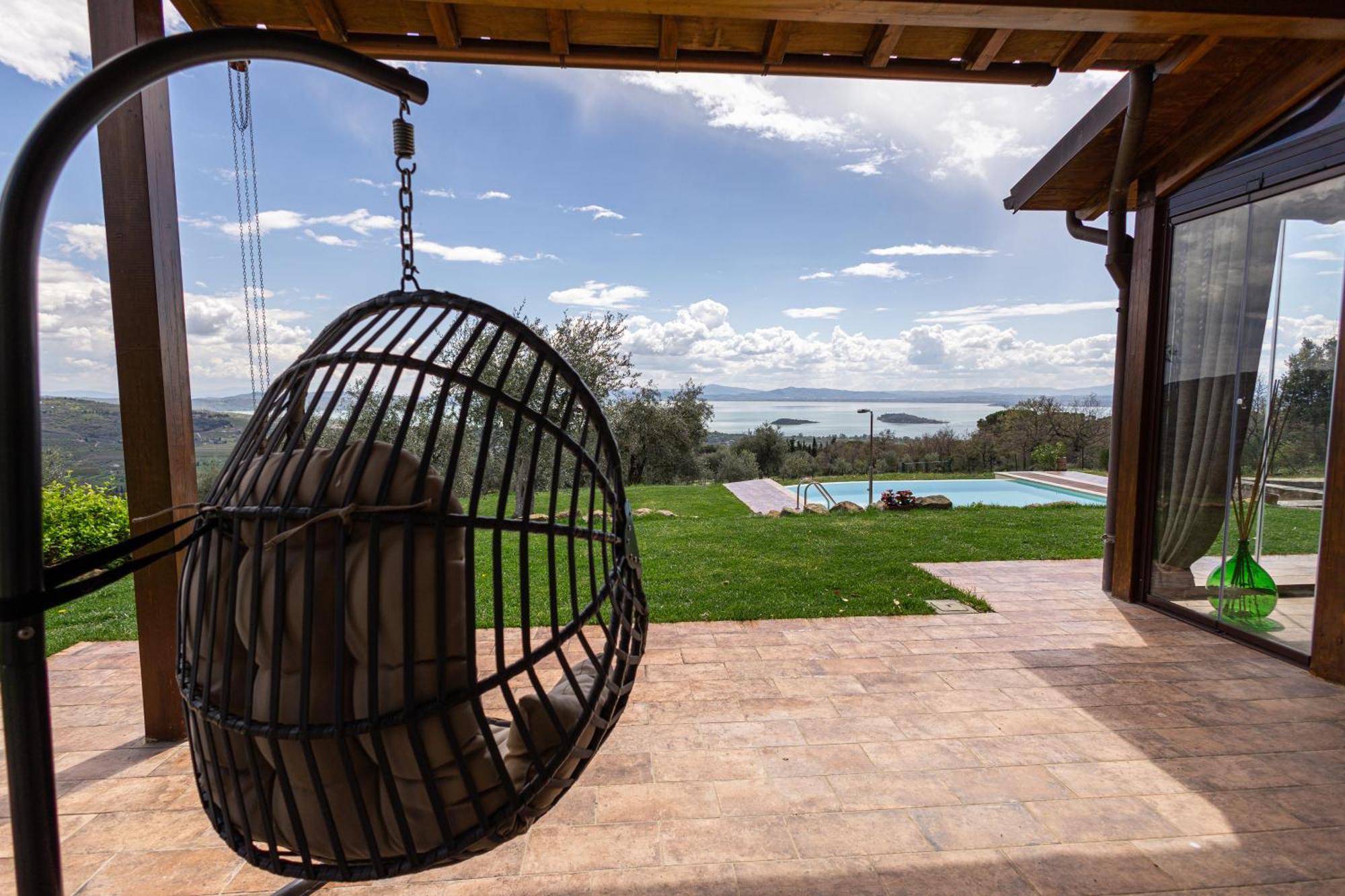 Di Colle In Colle - Country House With Private Pool 투오로술트라시메노 외부 사진