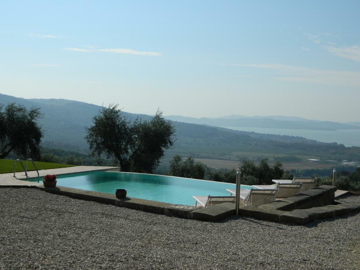 Di Colle In Colle - Country House With Private Pool 투오로술트라시메노 외부 사진