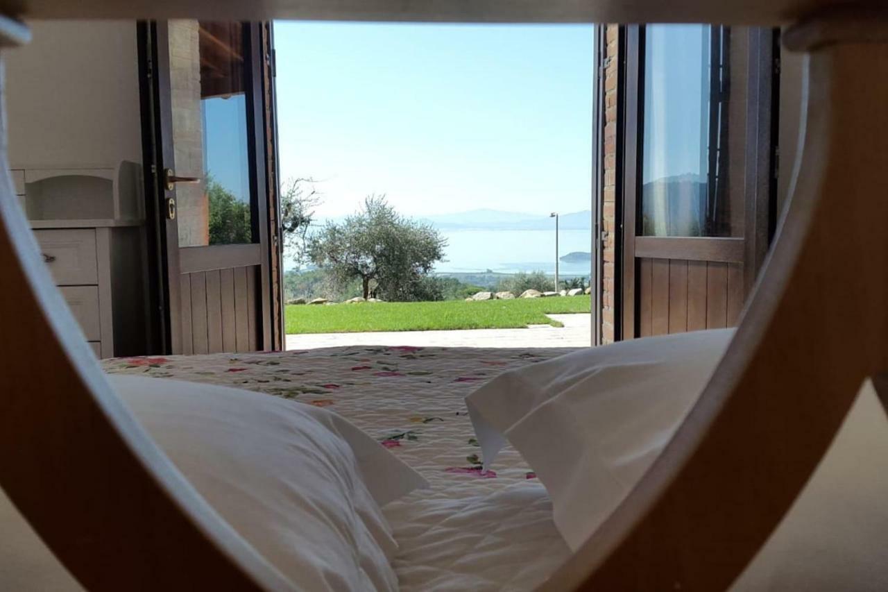 Di Colle In Colle - Country House With Private Pool 투오로술트라시메노 외부 사진